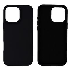 Θήκη Ancus Silicon Liquid για Apple iPhone 16 Pro Max Μαύρο