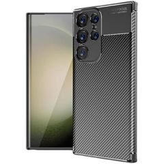 Θήκη Ancus AutoFocus Carbon Fiber για Samsung SM-S928 Galaxy S24 Ultra 5G Μαύρη