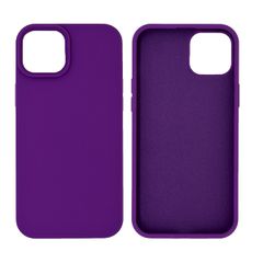 Θήκη Ancus Silicon Liquid για Apple iPhone 15 Plus Μωβ