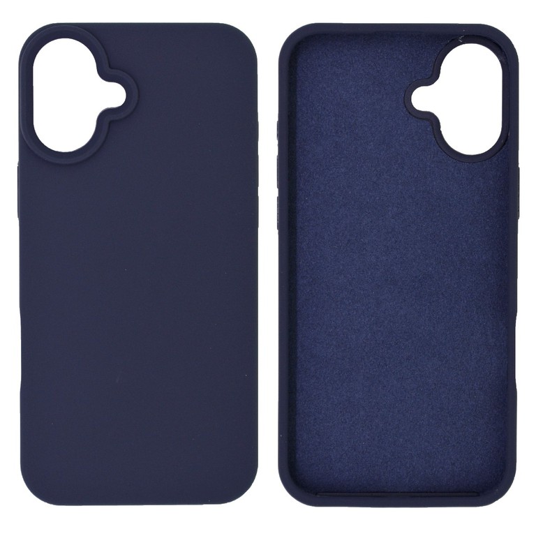 Θήκη Ancus Silicon Liquid για Apple iPhone 16 Plus Μπλε