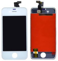 Οθόνη & Μηχανισμός Αφής για Apple iPhone 4S Λευκό Type A