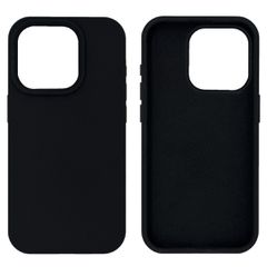 Θήκη Ancus Silicon Liquid για Apple iPhone 15 Pro Μαύρο