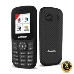 Energizer Energy E130S 4G Dual Sim 1.77" 1000 mAh, Bluetooth, Camera Μαύρο με Φορτιστή