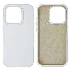 Θήκη Ancus Silicon Liquid για Apple iPhone 15 Pro Λευκό