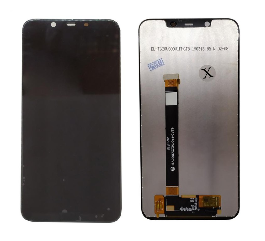 Οθόνη & Μηχανισμός Αφής Nokia 8.1 Μαύρο Type A+
