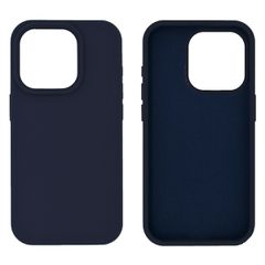 Θήκη Ancus Silicon Liquid για Apple iPhone 15 Pro Σκούρο Μπλέ