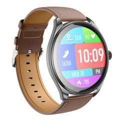 Smartwatch Hoco Y22 IP67 AMOLED Οθόνη 1.43" 200mAh με Δυνατότητα Κλήσεων Μαύρο