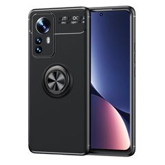 Θήκη Ancus Autofocus Shock Proof με Ring Holder για Xiaomi 12 Pro Xiaomi 12S Pro Μαύρη