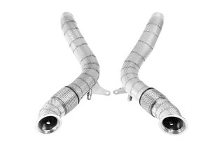 Black Mamba Downpipes χωρίς καταλύτη (με θερμική ασπίδα) για Ferrari 488 15-18 BLM-DP-488