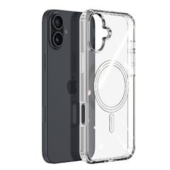 Θήκη TPU Ancus Magnetic Ring για Apple iPhone 16 Plus Διάφανη