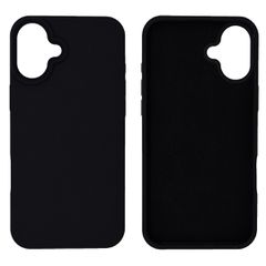 Θήκη Ancus Silicon Liquid για Apple iPhone 16 Plus Μαύρο