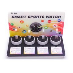 Hoco HN21 Smart Watch Display Stand για Y12 Y14 Y15 και Y12 Ultra με Ταμπελάκια Πληροφοριών