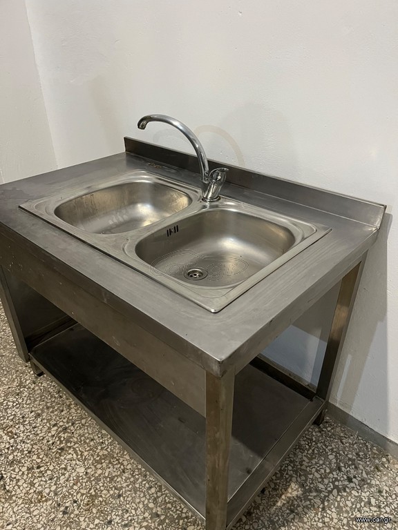 Λάντζα Inox διπλή 1,10*70*86