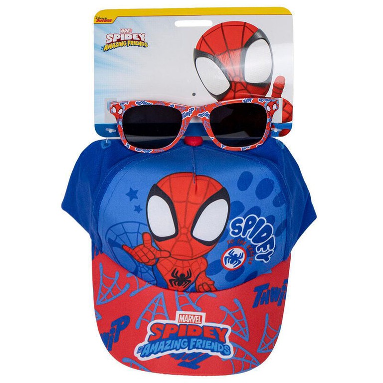 Marvel Spidey Set cap + sunglasses