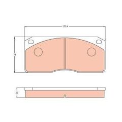 ΤΑΚΑΚΙΑ ΣΕΤ ΕΜΠΡΟΣ  VOLVO FLC-FL4-FL6 FORD CARGO 609-709-711-809-811