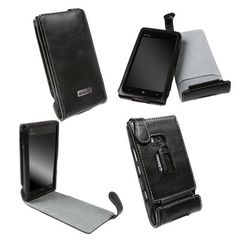 KRUSELL ΘΗΚΗ NOKIA LUMIA 900 LEATHER ORBIT FLEX BLACK/GREY