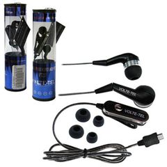 HANDS FREE NOKIA 8800/8600 ROPE VOLTE-TEL VT607+VT237 STEREO ON/OFF2pcs BLACK