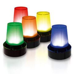 Φαροσειρήνα πράσινη 12-24VAC/13-36VDC 2W 76dB BIPLAMP98/LED24V στεγανή IP53