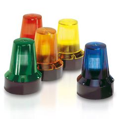 Φάρος (φλασέρ) 12-24VAC-13-36VDC μπλε χρώμα τύπου LAMP98 Φ98mm