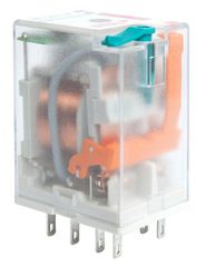 Μικρορελέ τετράγωνο με 2 μεταγωγικές επαφές 8P 230VAC τύπου R2N.2.5230WTL