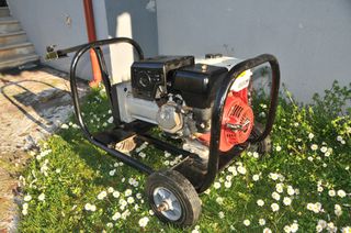 HONDA GX270 6 HP ME  ΓΕΝΝΗΤΡΙΑ ΒΕΝΖΙΝΗΣ ΜΕ ΜΙΖΑ 6KVA ΜΟΝΟΦΑΣΙΚΗ ΤΡΟΧΗΛΑΤΗ