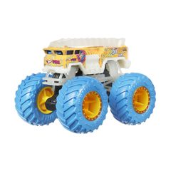 Mattel Hot Wheels: Monster Trucks Glow In The Dark - 5 Alarm Vehicle (JFX10)