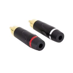 MASTER AUDIO RCA078 RCA Plug Black - Master Audio-thumb-1