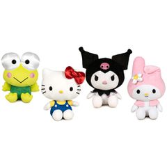 Hello Kitty plush toy 15cm assorted-thumb-1