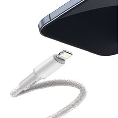 Baseus CATLGD-02 lightning cable 1 m White-thumb-1