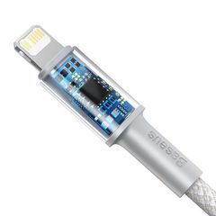 Baseus CATLGD-02 lightning cable 1 m White-thumb-3