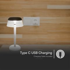 2W LED TABLE LAMP (130*285) COLORCODE: 3IN1 DIMMABLE WHITE BODY-thumb-5