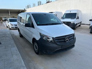 Κλούβα Mercedes-Benz 2019 Vito114 CDI E6b Long Automatik-thumb-1