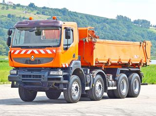 Ανατροπή Renault 2008 Kerax 370 DXI * Ανατρεπόμενο 5,80 m * Bordmatic * 8x4!