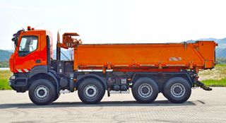 Ανατροπή Renault 2008 Kerax 370 DXI * Ανατρεπόμενο 5,80 m * Bordmatic * 8x4!-thumb-6
