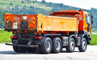 Ανατροπή Renault 2008 Kerax 370 DXI * Ανατρεπόμενο 5,80 m * Bordmatic * 8x4!-thumb-7