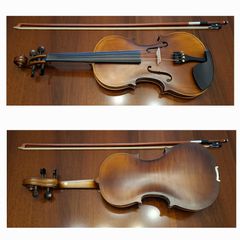 Βιολί με δοξάρι, γέφυρα και αναλόγιο. Ιδανικο για αρχάριους.