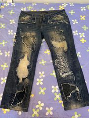 K & M Jean παντελόνι Νο34 (σαν Καινούργιο) ΣΥΛΛΕΚΤΙΚΟ)