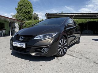 Honda Civic 2016 I-DTEC~Tourer~120HP~Kλίμα~Ζάντες 17"~Κάμερα ~ Euro 6~