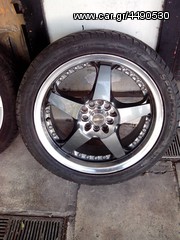 ZANTOΛΑΣΤΙΧΑ 215/45/17, 5X100 & 5X114 AUDI, SEAT, SKODA, VW, FORD 