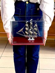 Ασημενιο καράβι CUTTY SARK