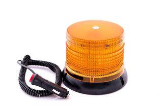 LED Φάρος Πορτοκαλί 12V Με Μαγνήτη lighthouse FZMAR718