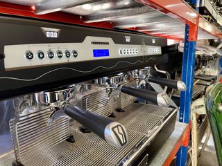 Μηχανή καφέ Fiamma Quadrant 3 TC Barista Black & White-thumb-4