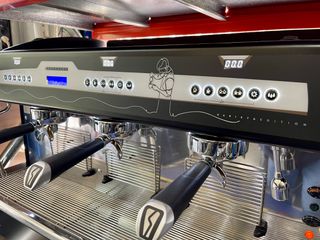 Μηχανή καφέ Fiamma Quadrant 3 TC Barista Black & White-thumb-5