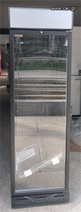 Ψυγείο Αναψυκτικών Με 1 Πόρτα 382Lt 60x63x200Cm CL380 ΜΑΥΡΟ - Καινούργιο Εκθεσιακό.