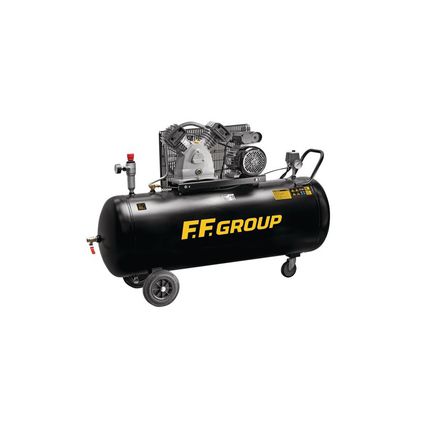 AC-B 200/3MC HD Αεροσυμπιεστής με Ιμάντα 200L 3Hp - ΙΜΑΝΤΑ - F.F. GROUP (#39831)