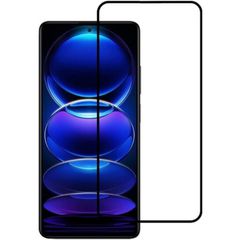 Full Glue Tempered Glass 5D for Xiaomi Redmi 13C 4G / Poco C65 black frame