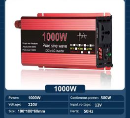 Inverter 1000watt στα 12ν
