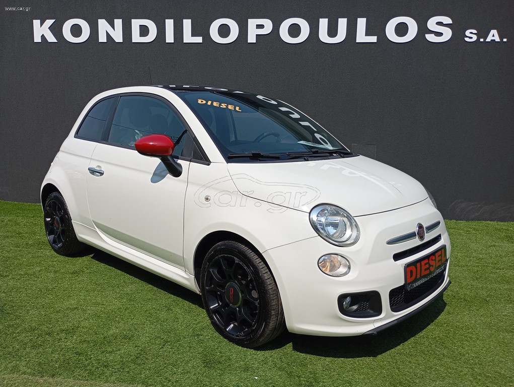 Fiat 500 2015 1.3 M-Jet S  1 ΧΡΟΝΟ ΕΓΓΥΗΣΗ.ΑΨΟΓΟ.