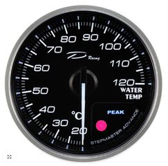 Θερμοκρασία Νερού 60mm με WARNING / PEAK