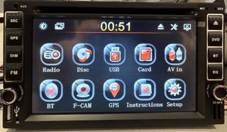 2DIN +CD + RADIO + GPS +USB